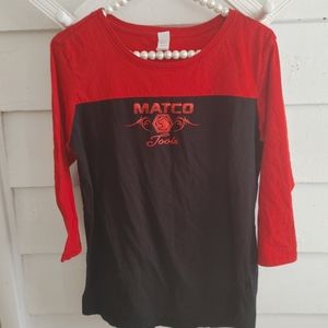 Matco Tools Womens 3/4 sleeve shirt